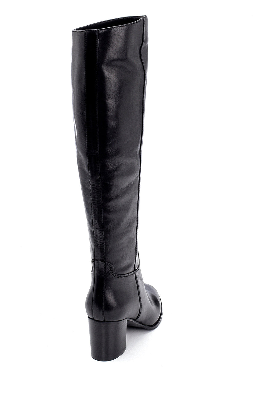 Women's Leather Heeled Boots