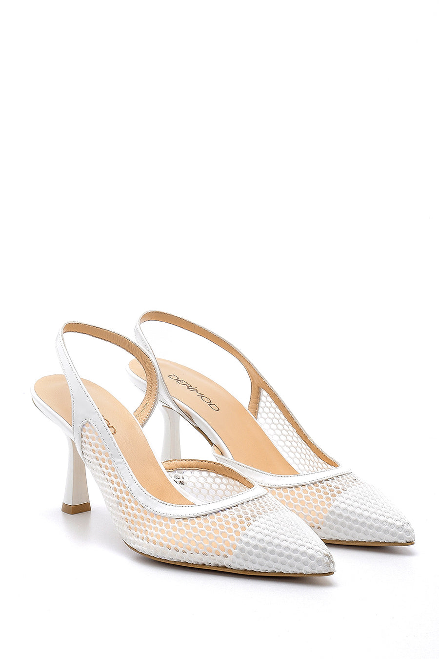 Women's Leather Heeled Shoes
