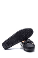 Women's Leather Bow Loafer | Derimod