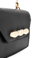 Women's Black Long Strap Mini Classic Handbag | Derimod
