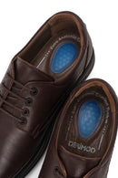 Male Brown Lace-up Leather Casual Shoes | Derimod