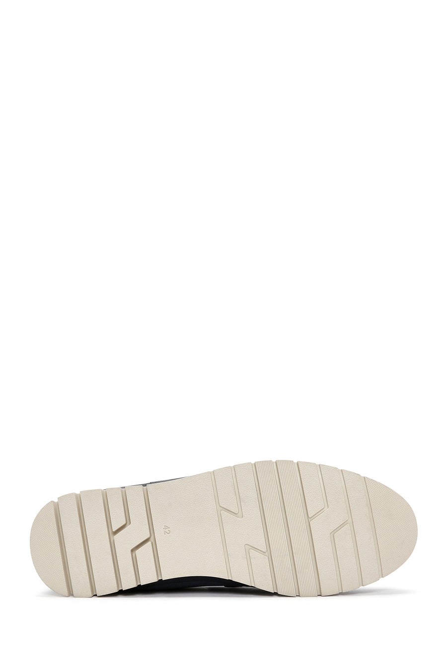 Erkek Lacivert Nubuk Deri Casual Loafer