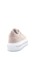 Kadın Deri Süet Yüksek Taban Sneaker | Derimod