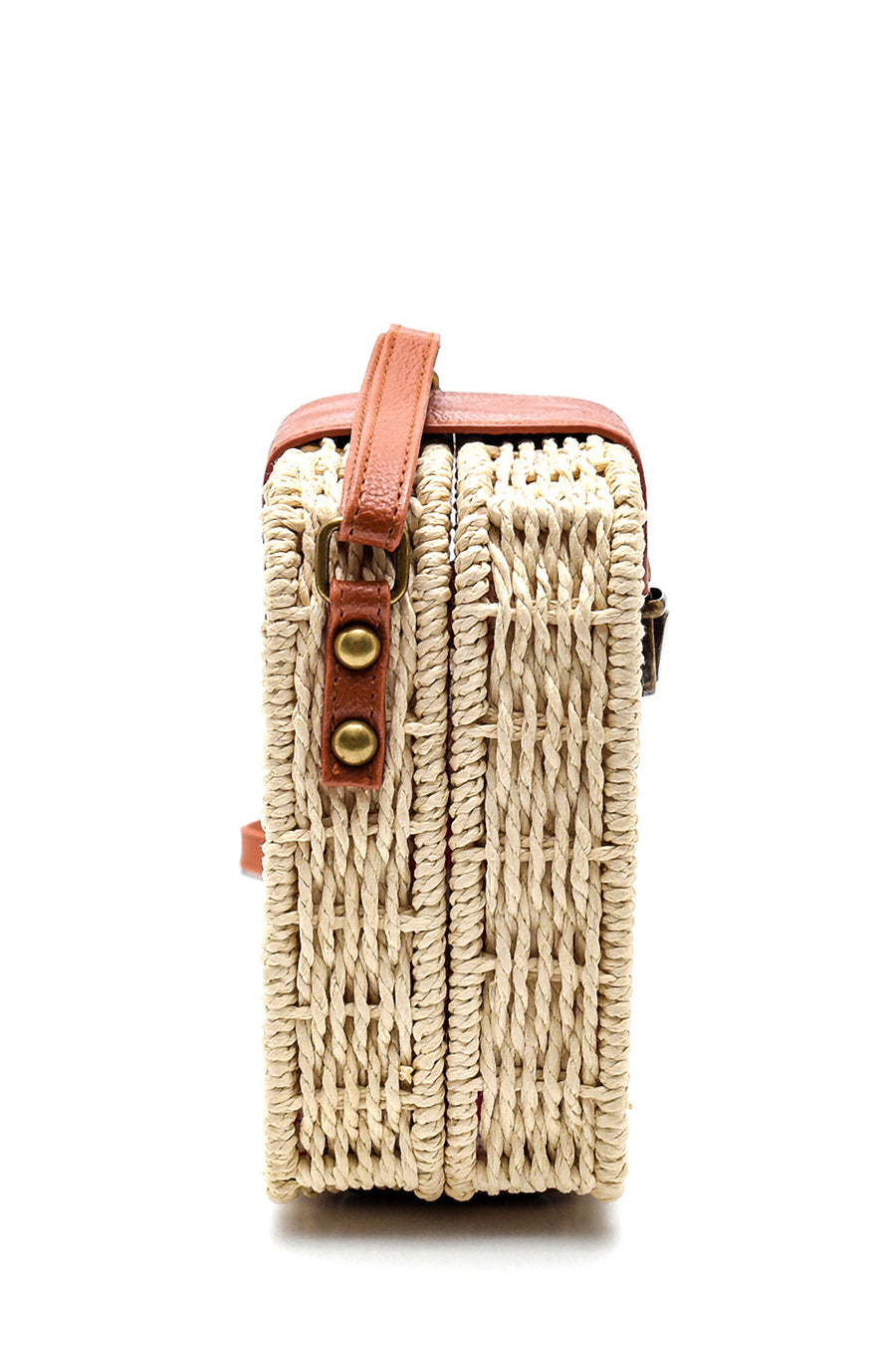 Women's Straw Crossbody Bag