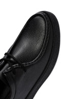 Male Black Lace-up Leather Casual Shoes | Derimod