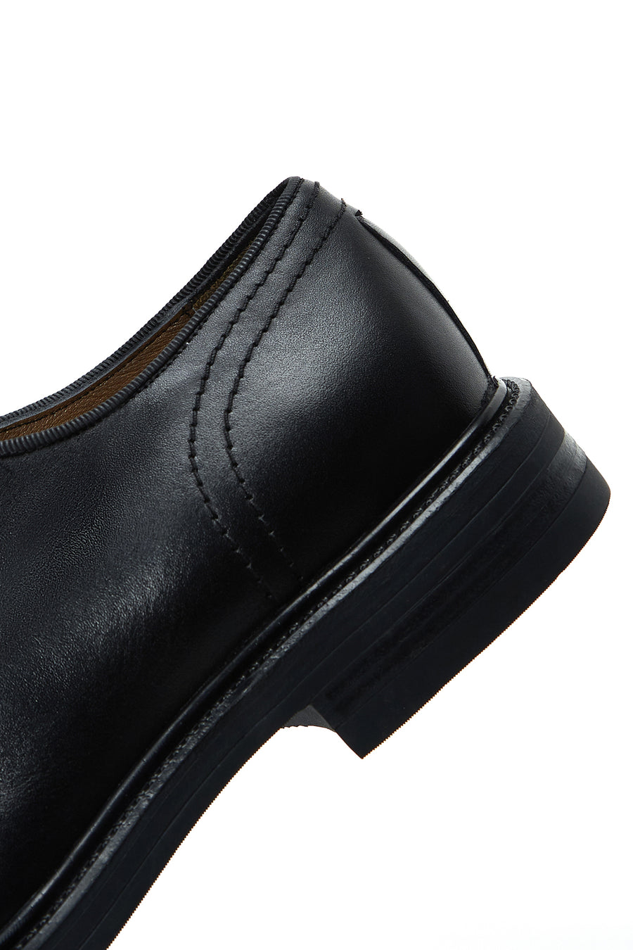 Men's Black Leather Casual Shoes