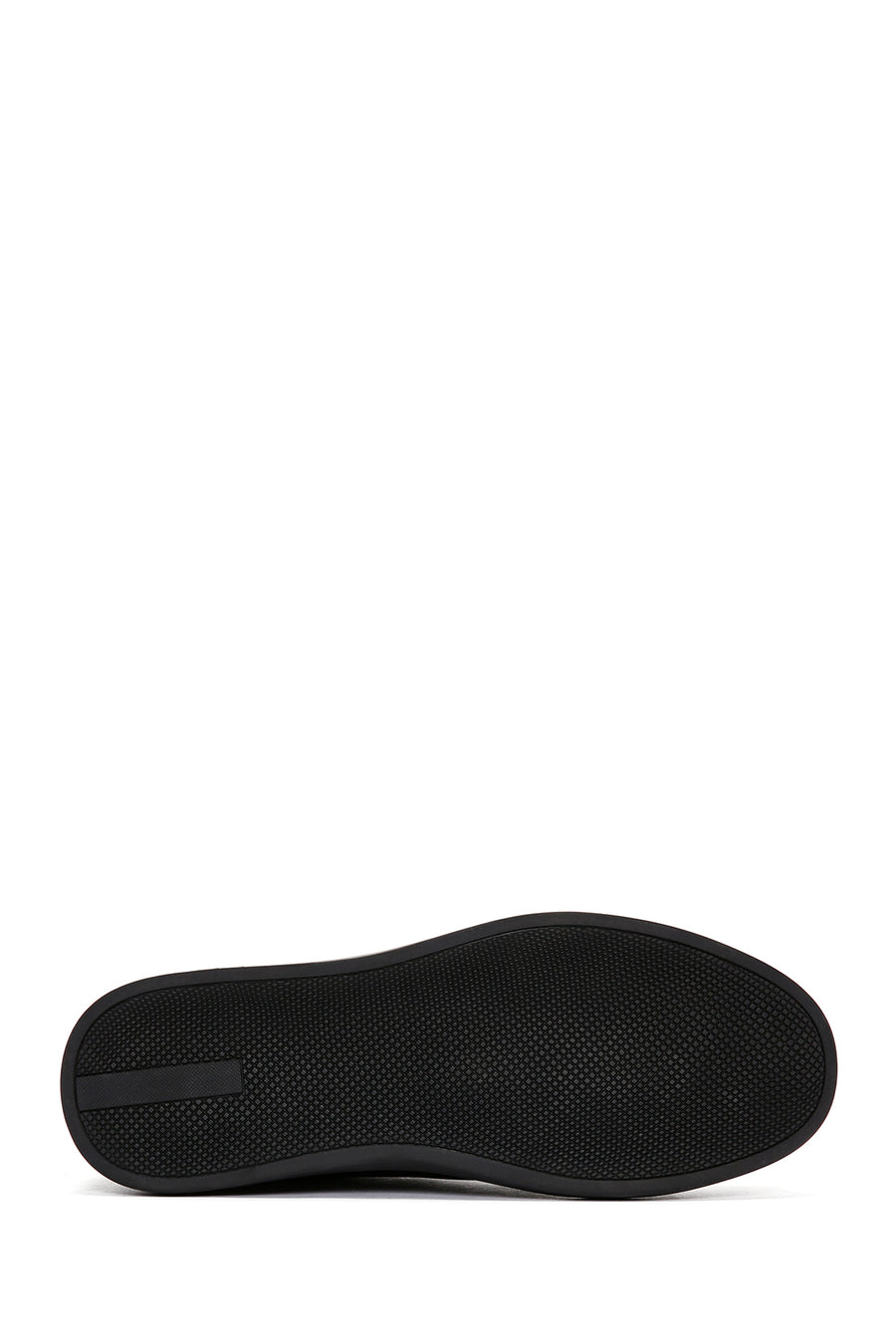 Erkek Siyah Deri Sneaker