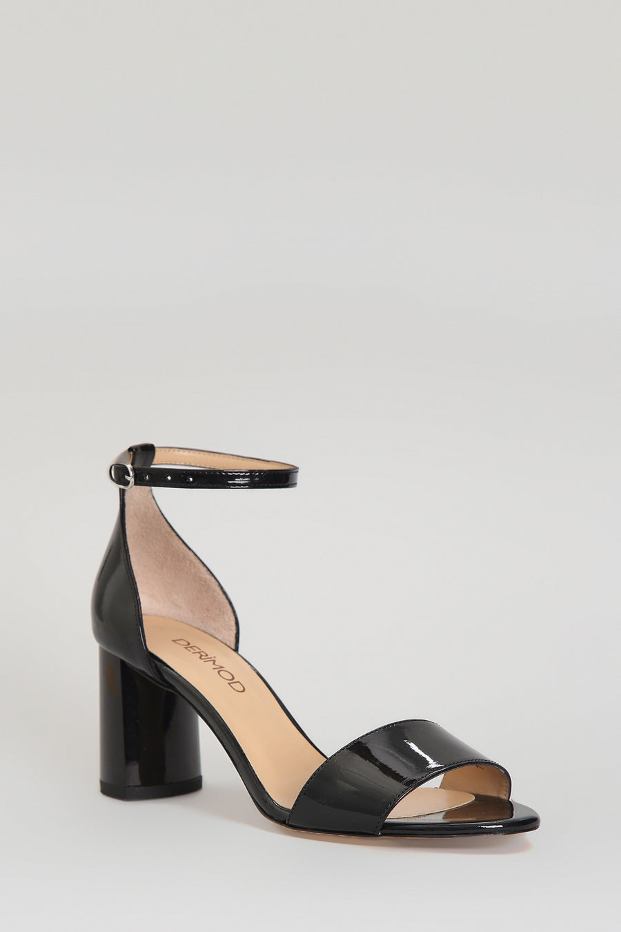 Patent Leather Women's Heeled Sandals