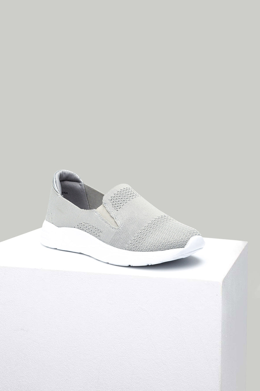 Silver Fabric Women's Sneaker 18SFD10786F | Derimod