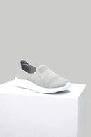 Silver Fabric Women's Sneaker | Derimod