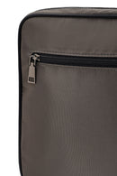 Men's Grey Fabric Messenger Bag | Derimod