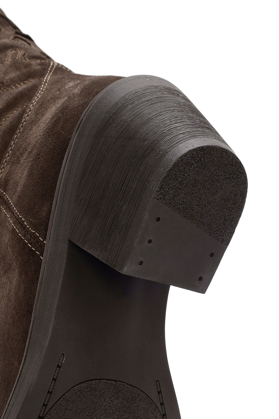 Women's Brown Suede Leather Cowboy Boots