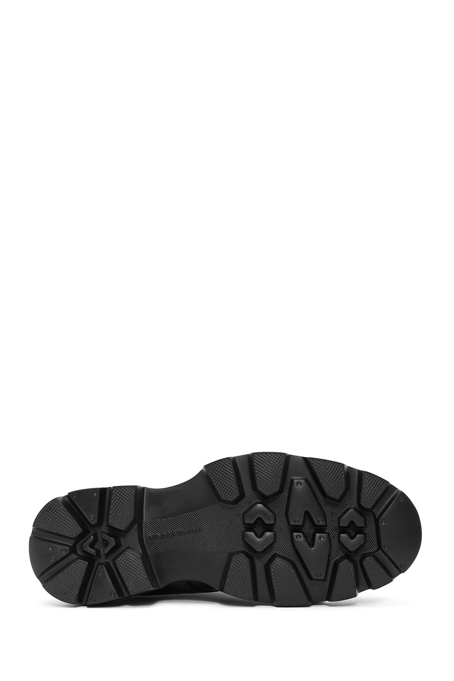 Women's Black Lace-Up Leather Oxford Shoes