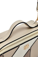 Women's Beige Long Strap Classic Crossbody Bag | Derimod
