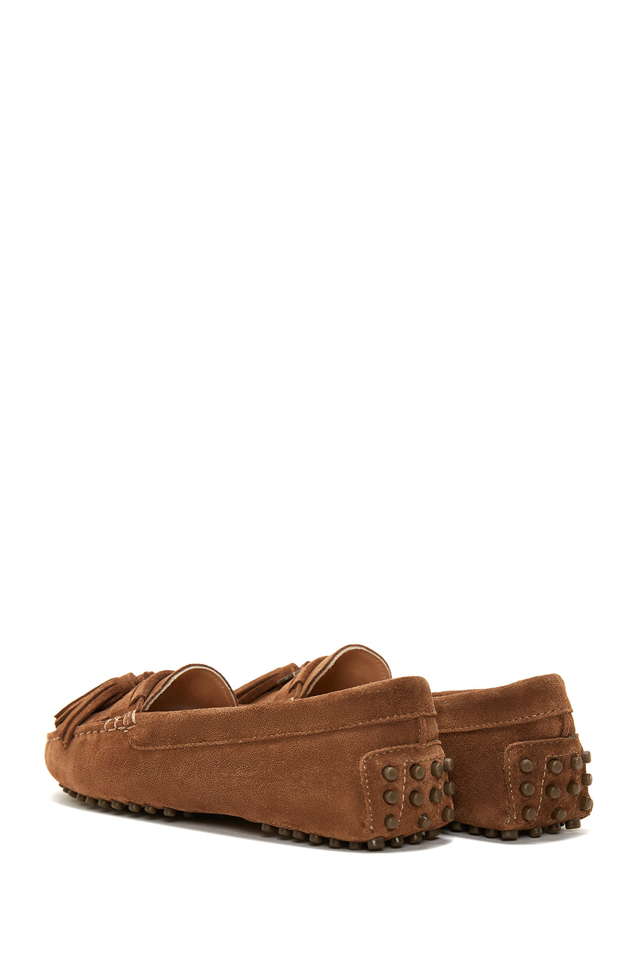 Women's Leather Suede Tassel Loafer