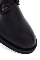 Derimod Black Male Black Lace-up Leather Casual Shoes | Derimod