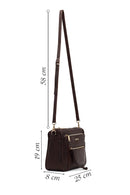 Woman Brown Crossbody Bag | Derimod