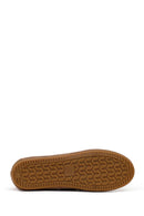 Woman Mink Lace-Up Suede Shoes | Derimod