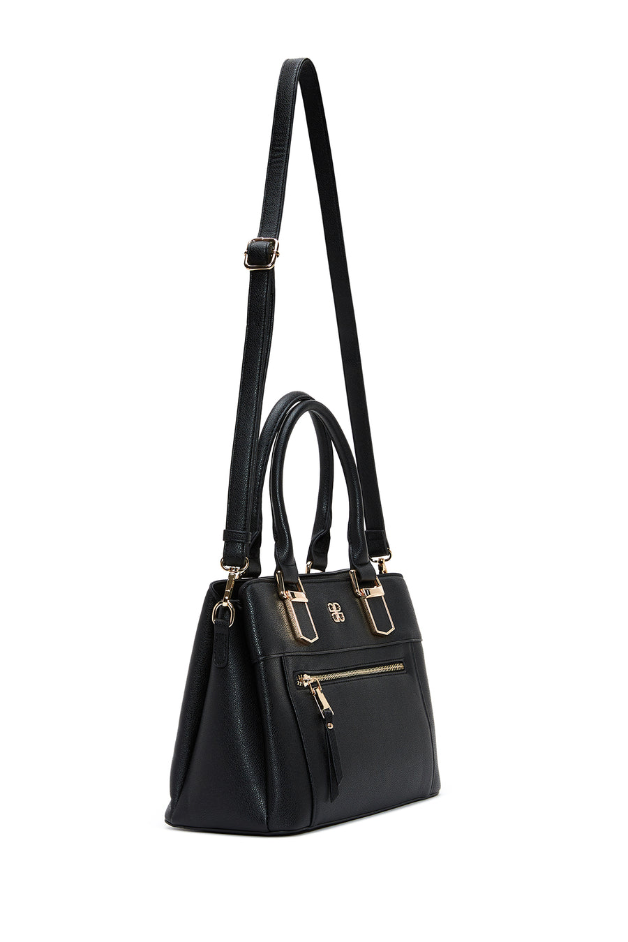 Women's Black Shoulder Bag