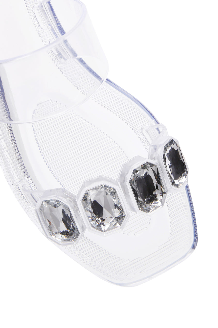 Women's Transparent Jelly Stone Slippers