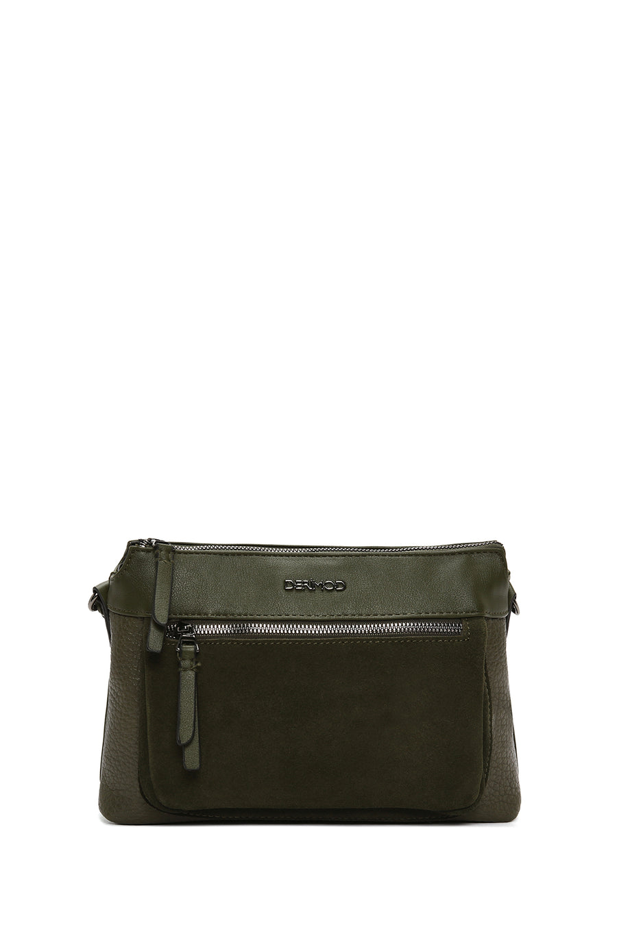 Women's Khaki Long Strap Crossbody Bag
