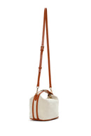 Women's Beige Long Strap Crossbody Bag | Derimod
