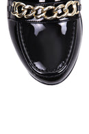 Women's Wedge Heeled Shoes with Chain Detail | Derimod