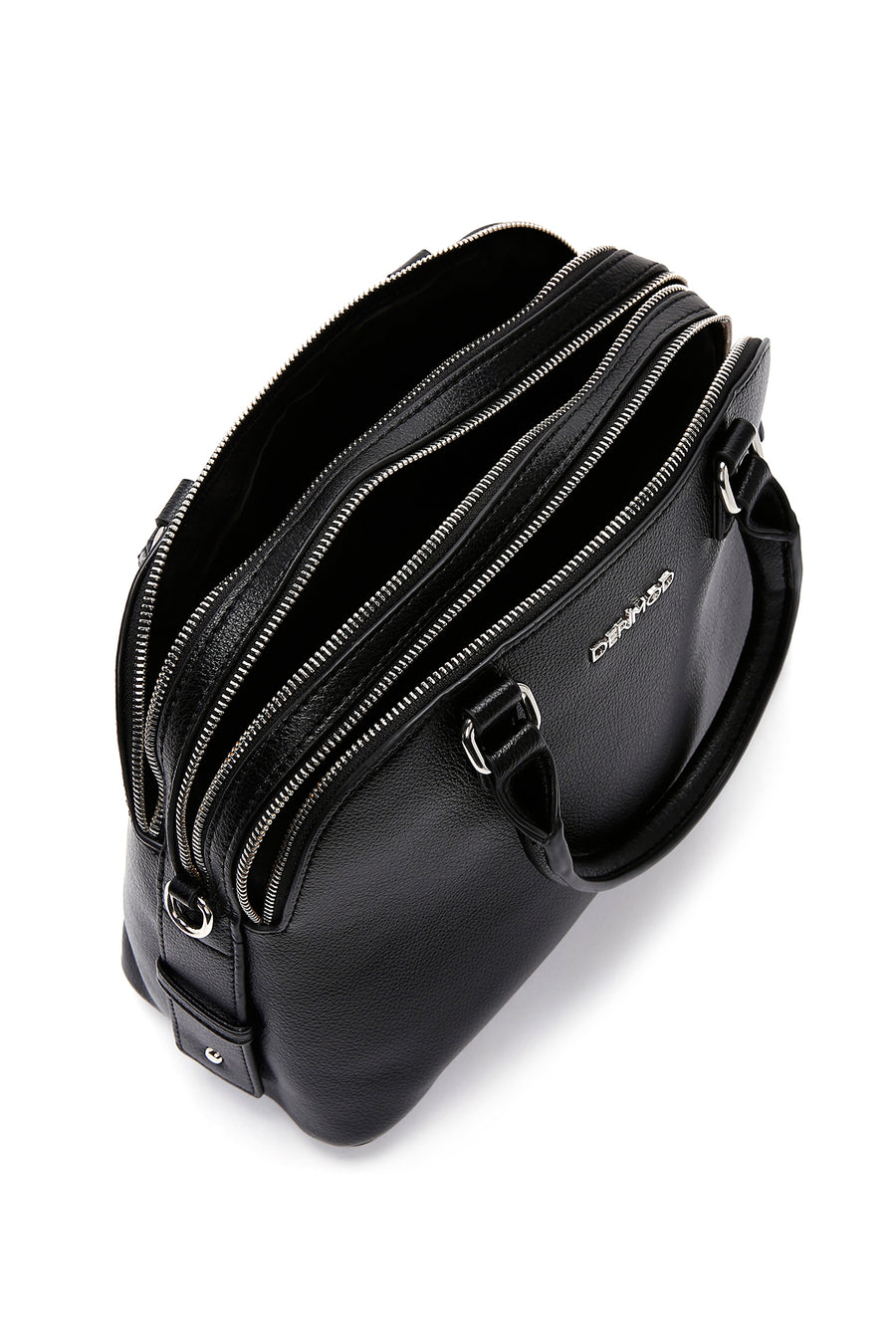 Women's Black Long Strap Shoulder Bag