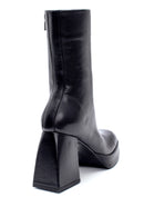 Women's Leather Heeled Boots | Derimod