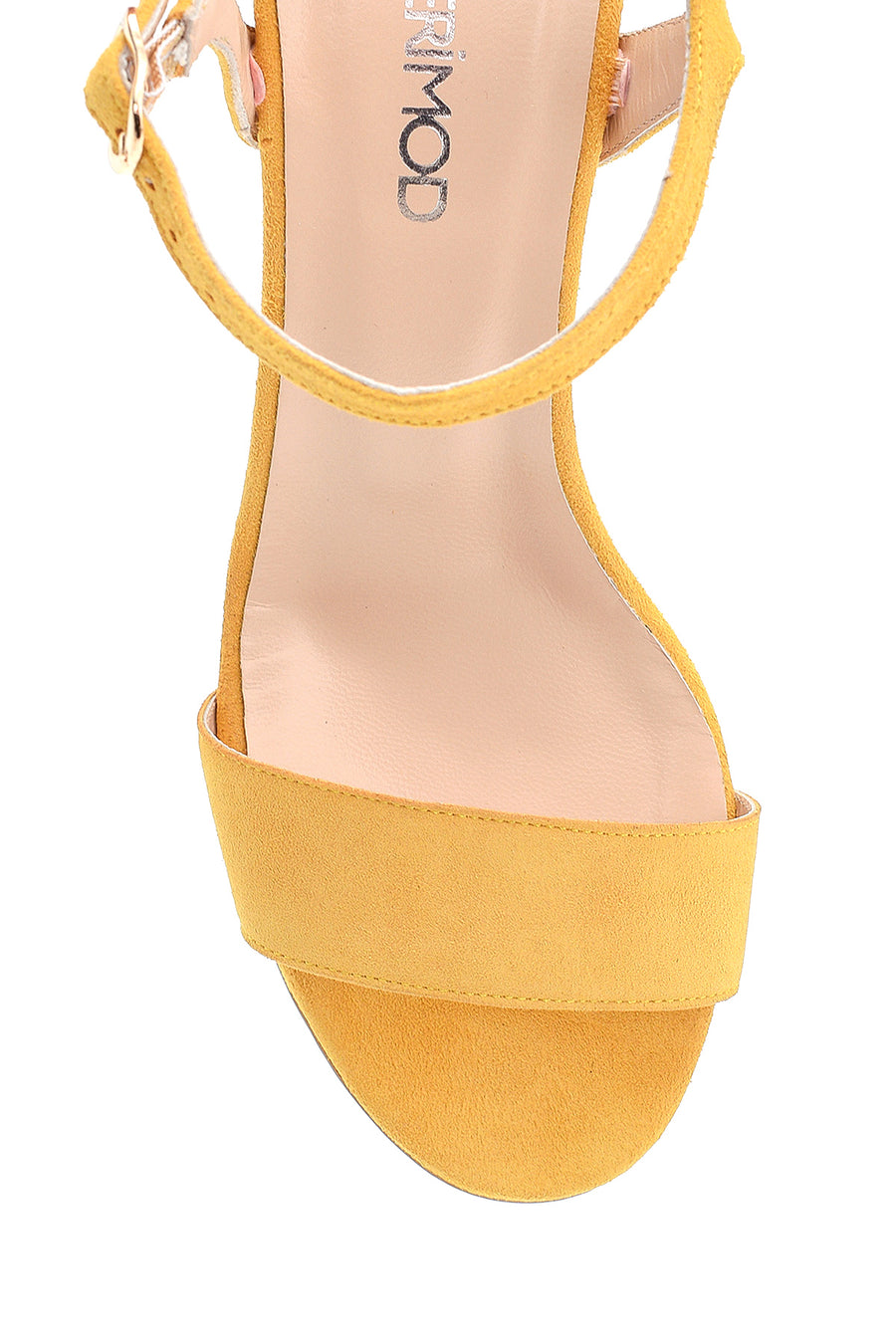 Women's Suede Heeled Sandals