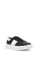 ACBC x Derimod Men's Black Lace-Up Sneakers | Derimod