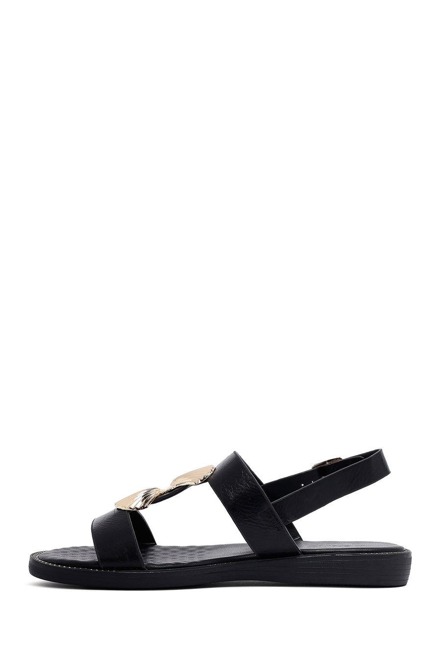 Woman Black Accessory Detailed Sandals