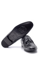 Men's Leather Knit Pattern Loafer | Derimod