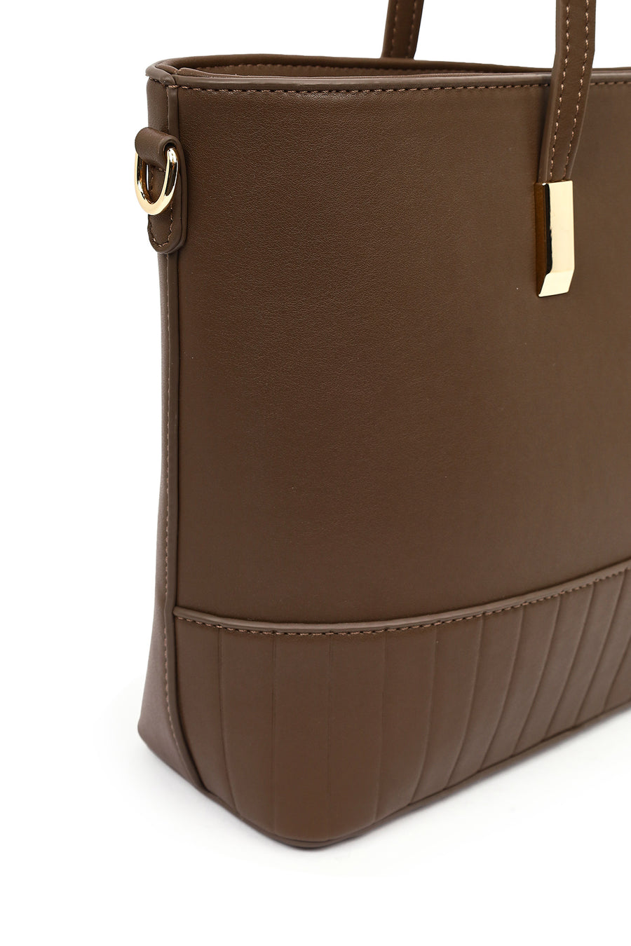Women's Brown Long Strap Shoulder Bag