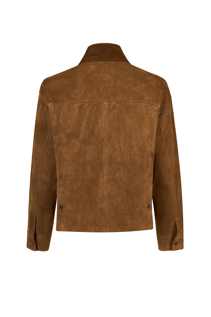 Freedom Woman Camel Oversize Suede Leather Jacket