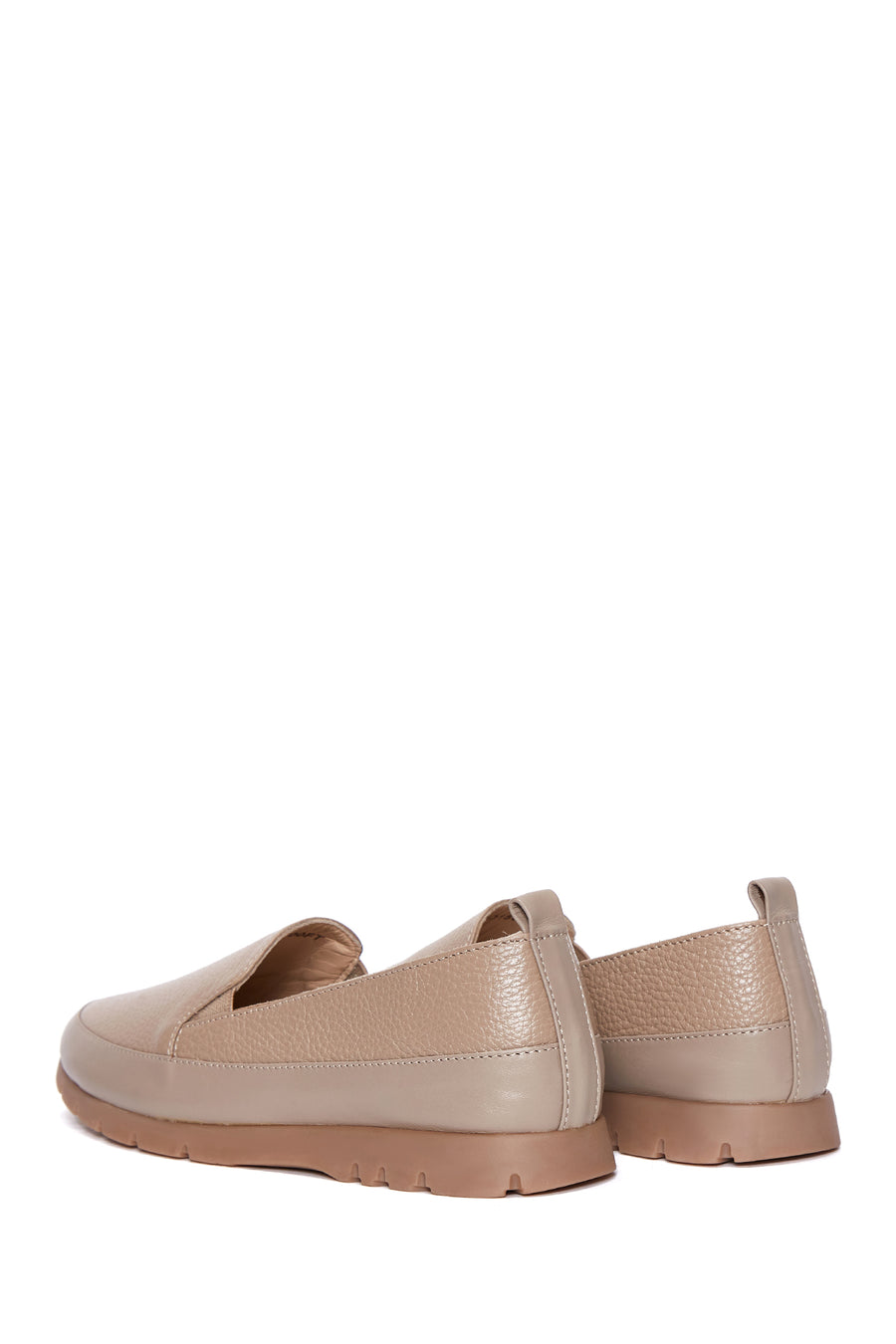 Kadın Vizon Deri Comfort Loafer