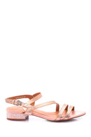 Women's Heel Detailed Sandals | Derimod