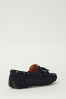 Suede Men's Leather Loafer | Derimod