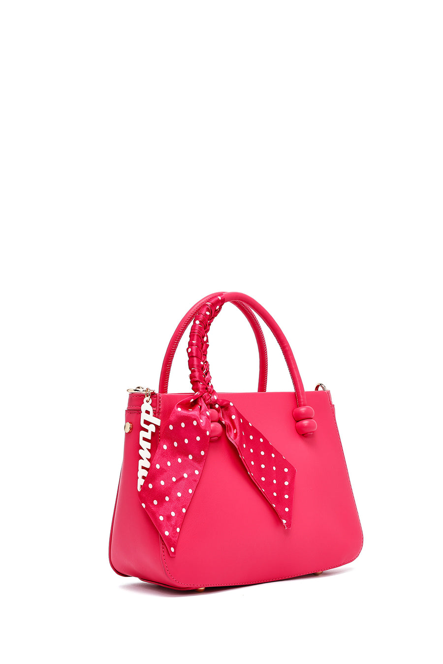 Women's Pink Long Strap Accessory Handbag