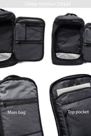 D-Pack Unisex Black Fabric Backpack | Derimod