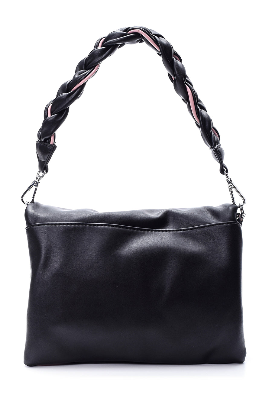 Women's Knitted Handle Shoulder Bag