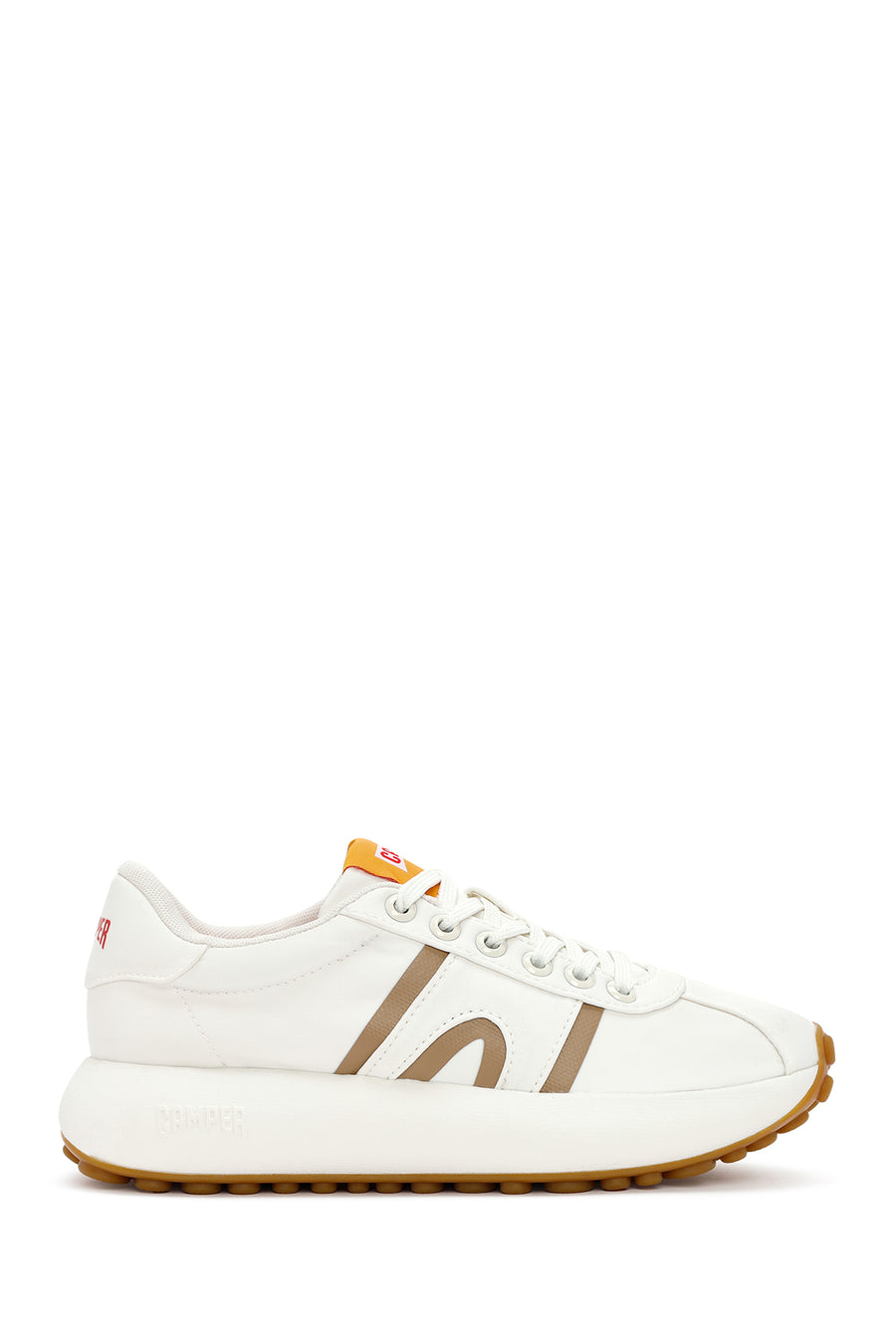 Camper Women's White Pelotas Athens Lace-Up Sneaker K201613 | Derimod
