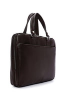 Men's Brown Long Strap Briefcase | Derimod