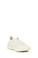Women's Cream Suede Comfort Shoes | Derimod