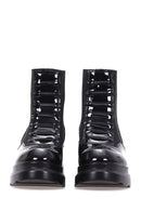 Patent Leather Detailed Women's Boots | Derimod