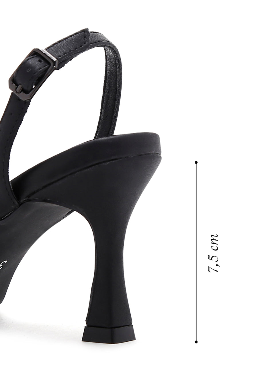 Women's Black Stone Evening Dress Thin Heel Sandals