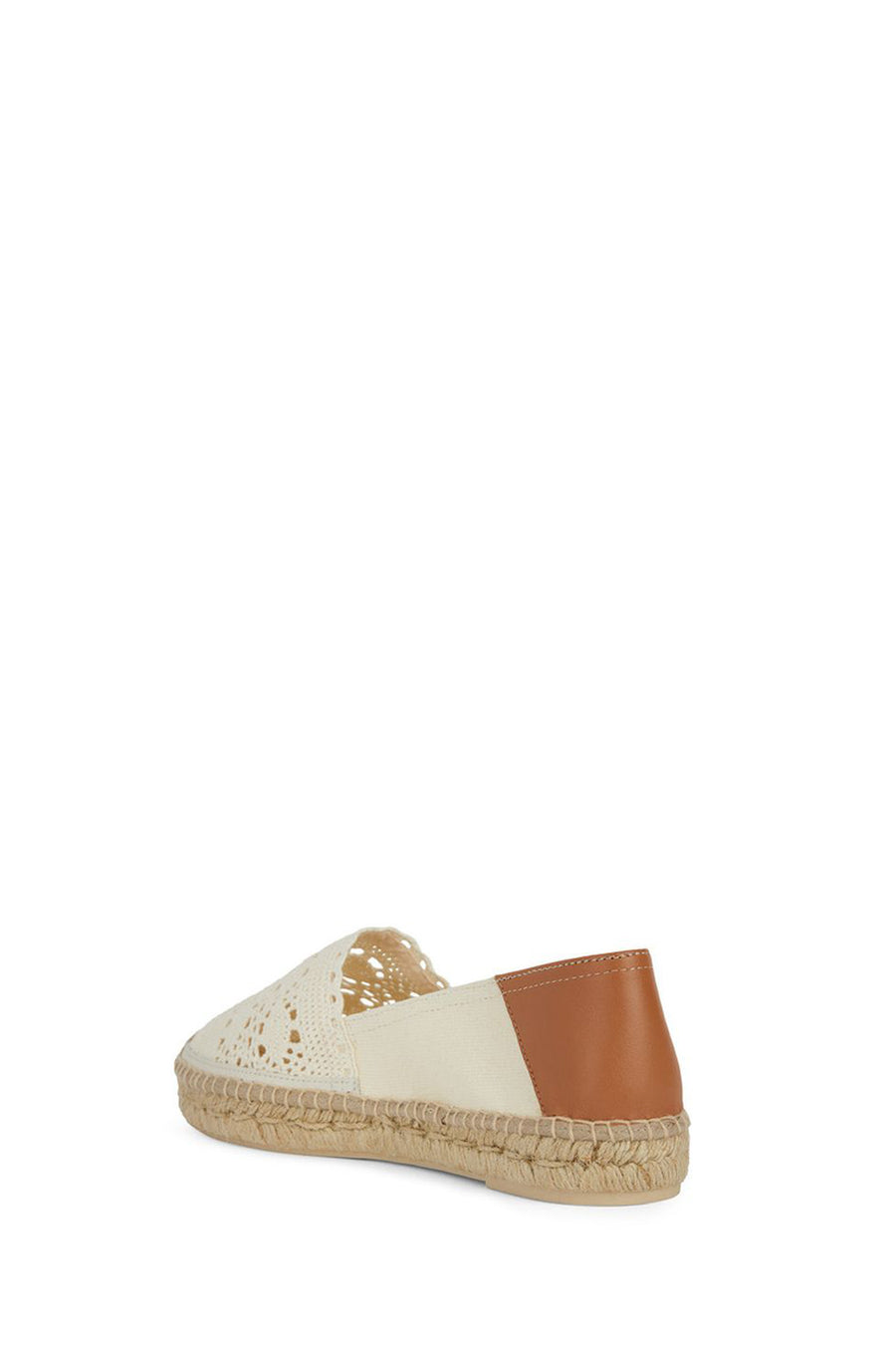 Geox Women's Mink Lampedusa Knit Leather Espadrille