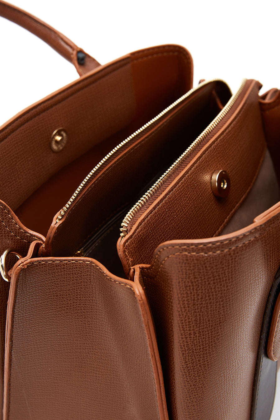 Women's Tan Classic Handbag