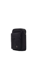 Men's Black Fabric Messenger Bag | Derimod