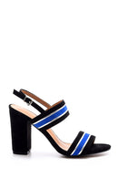 Women's Striped Heeled Shoes | Derimod